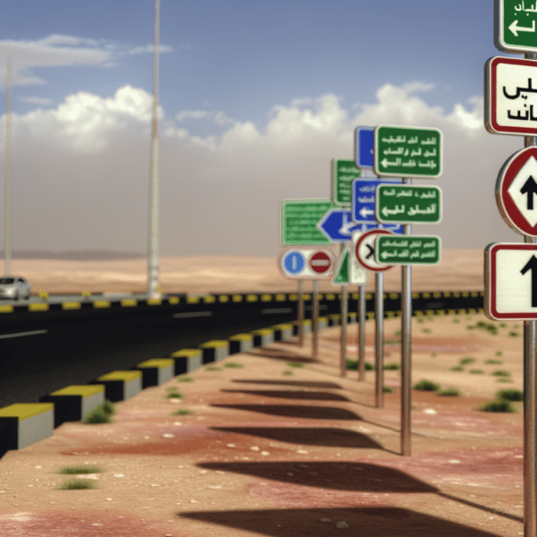تعرف على أهم علامات الطرق في السعودية ومعانيها
